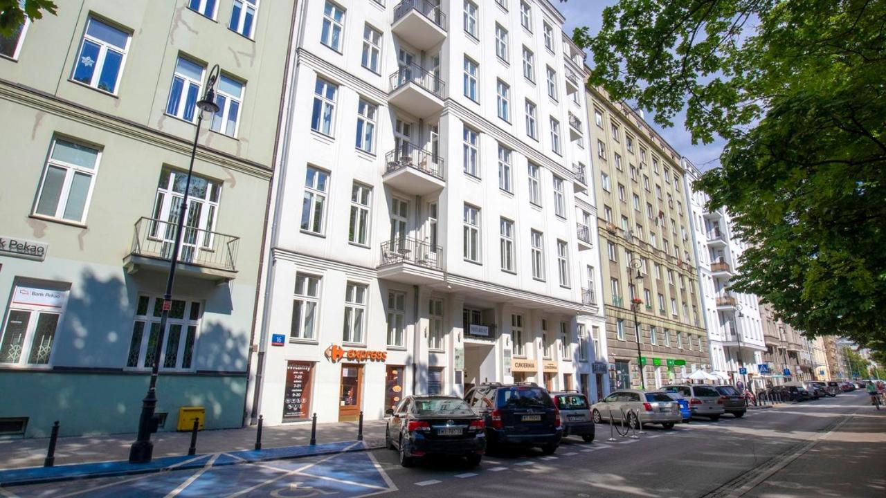 Apartament Grey Pearl Downtown Apartamento Varsóvia Exterior foto